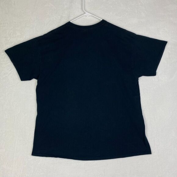 Gildan Titties & Beer Thats Why Im Here Graphic Shirt Mens Extra Large Black - Picture 2 of 8